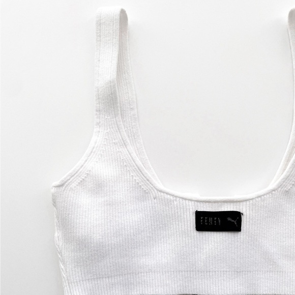 FENTY X PUMA Rihanna Lace Up Crop Top - Picture 12 of 14